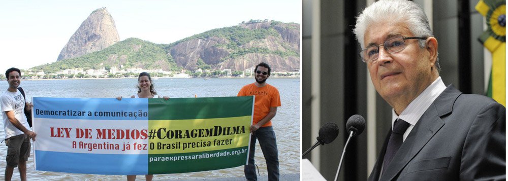Senador Roberto Requião (PMDB-PR) defendeu, no plenário, a regulação da grande mídia nacional, hoje monopolizada por algumas poucas famílias; "Melhor fosse que assumissem limpidamente apoio às candidaturas conservadoras, pelas quais torcem e distorcem. Seria mais digno, mais decente, do que ficarem brandindo indevidamente a bandeira da liberdade de imprensa", disparou o parlamentar; segundo o parlamentar, a mídia monopolista está a serviço de interesses que contrariam a soberania nacional, os direitos dos trabalhadores e o combate à corrupção (Foto: Leonardo Lucena) Senador Roberto Requião (PMDB-PR) defendeu, no plenário, a regulação da grande mídia nacional, hoje monopolizada por algumas poucas famílias; "Melhor fosse que assumissem limpidamente apoio às candidaturas conservadoras, pelas quais torcem e distorcem. Seria mais digno, mais decente, do que ficarem brandindo indevidamente a bandeira da liberdade de imprensa", disparou o parlamentar; segundo o parlamentar, a mídia monopolista está a serviço de interesses que contrariam a soberania nacional, os direitos dos trabalhadores e o combate à corrupção