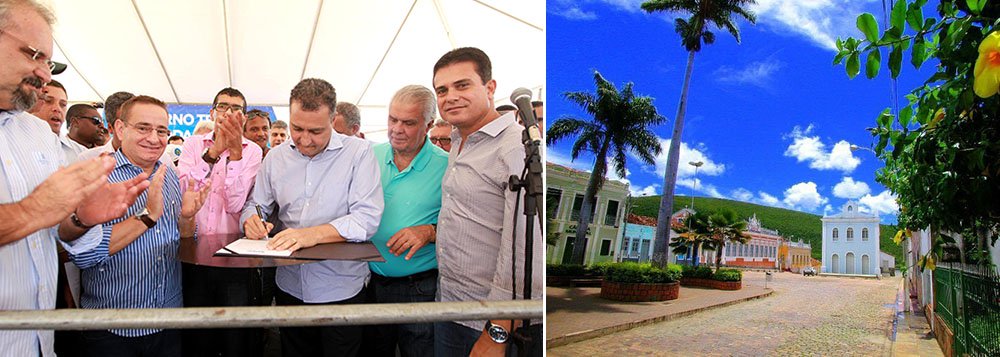 As chaves de casas do programa Minha Casa, Minha Vida foram entregues a mais de 25 mil famílias baianas, em Bonito, na Chapada da Diamantina, pelo governador Rui Costa (PT); habitações foram construídas na zona rural; também foi assinada a ordem de serviço para implantação do sistema de Abastecimento de Água (Foto: Voney Malta) As chaves de casas do programa Minha Casa, Minha Vida foram entregues a mais de 25 mil famílias baianas, em Bonito, na Chapada da Diamantina, pelo governador Rui Costa (PT); habitações foram construídas na zona rural; também foi assinada a ordem de serviço para implantação do sistema de Abastecimento de Água