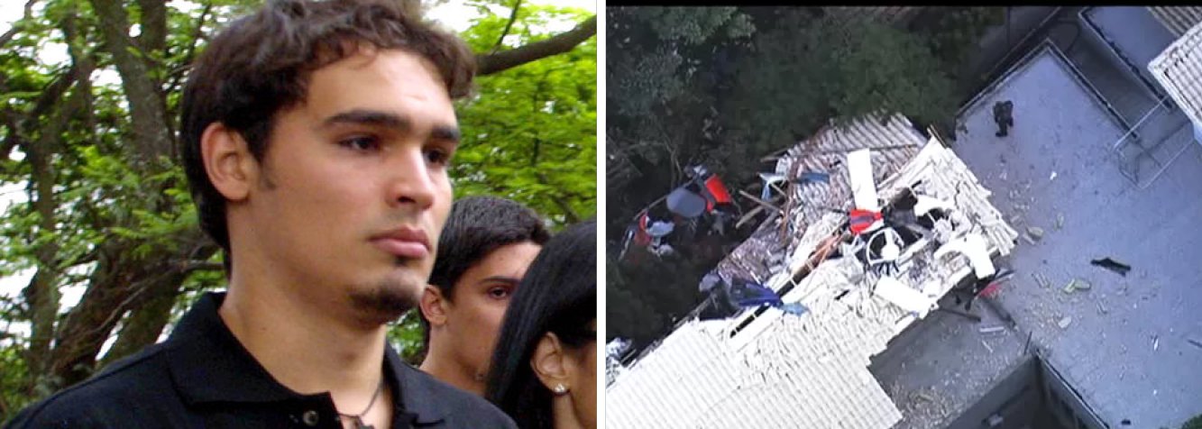 Um dos ocupantes da aeronave que caiu na tarde desta quinta (2) na região de Carapicuíba era Thomaz Alckmin, de 31 anos, o filho mais novo do governador Geraldo Alckmin; Thomaz era piloto, mas segundo assessores do governador, ele estava na condição de copiloto; aeronave pertence à empresa Seripatri, do empresário José Seripieri Filho, dono da Qualicorp; além de Thomaz, outras quatro pessoas morreram no acidente; ex-esposa de Thomaz, Fabíola Trombelli, disse que falou com o governador; "Ele só chorou", relatou ela (Foto: Valter Lima) Um dos ocupantes da aeronave que caiu na tarde desta quinta (2) na região de Carapicuíba era Thomaz Alckmin, de 31 anos, o filho mais novo do governador Geraldo Alckmin; Thomaz era piloto, mas segundo assessores do governador, ele estava na condição de copiloto; aeronave pertence à empresa Seripatri, do empresário José Seripieri Filho, dono da Qualicorp; além de Thomaz, outras quatro pessoas morreram no acidente; ex-esposa de Thomaz, Fabíola Trombelli, disse que falou com o governador; "Ele só chorou", relatou ela