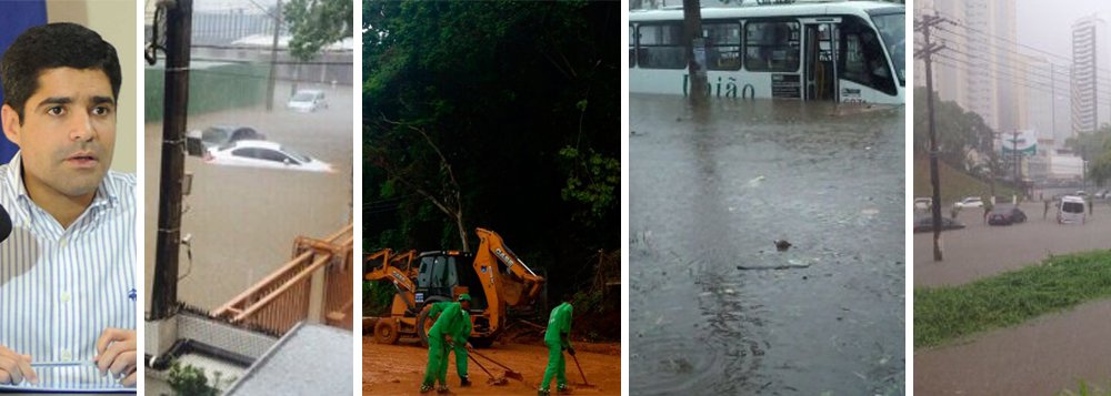 O prefeito ACM Neto vai vistoriar nesta tarde as áreas mais afetadas pelos estragos provocados pela chuva que cai em Salvador desde a madrugada. Ele disse em entrevista à Rádio Metrópole, que toda a equipe da prefeitura está mobilizada para atender às ocorrências; "Hoje é um dia complicado. Desde a madrugada estamos acompanhando. Toda a equipe da prefeitura está mobilizada. O volume concentrado da chuva é algo que a cidade não vê há muito tempo. A prefeitura tem mapeado as ocorrências para garantir a retomada da normalidade assim que seja possível. A prioridade é ver os pontos de deslizamento" (Foto: Romulo Faro) O prefeito ACM Neto vai vistoriar nesta tarde as áreas mais afetadas pelos estragos provocados pela chuva que cai em Salvador desde a madrugada. Ele disse em entrevista à Rádio Metrópole, que toda a equipe da prefeitura está mobilizada para atender às ocorrências; "Hoje é um dia complicado. Desde a madrugada estamos acompanhando. Toda a equipe da prefeitura está mobilizada. O volume concentrado da chuva é algo que a cidade não vê há muito tempo. A prefeitura tem mapeado as ocorrências para garantir a retomada da normalidade assim que seja possível. A prioridade é ver os pontos de deslizamento"