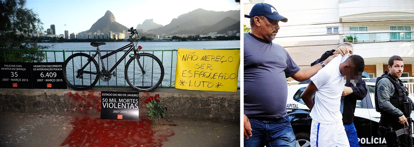 A juíza Michelle de Gouvêa Pestana Sampaio, da Vara da Infância e Juventude da Capital, condenou nesta segunda (29) o primeiro e o terceiro menores apreendidos por envolvimento na morte do médico Jaime Gold, 57 anos, abordado por dois adolescentes quando pedalava na ciclovia da Lagoa Rodrigo de Freitas, altura da Curva do Calombo, na noite de 19 de maio último; os dois deverão cumprir medidas socioeducativas e internação por até três anos; o segundo menor, apreendido por agentes da Divisão de Homicídios, foi absolvido (Foto: Valter Lima) A juíza Michelle de Gouvêa Pestana Sampaio, da Vara da Infância e Juventude da Capital, condenou nesta segunda (29) o primeiro e o terceiro menores apreendidos por envolvimento na morte do médico Jaime Gold, 57 anos, abordado por dois adolescentes quando pedalava na ciclovia da Lagoa Rodrigo de Freitas, altura da Curva do Calombo, na noite de 19 de maio último; os dois deverão cumprir medidas socioeducativas e internação por até três anos; o segundo menor, apreendido por agentes da Divisão de Homicídios, foi absolvido