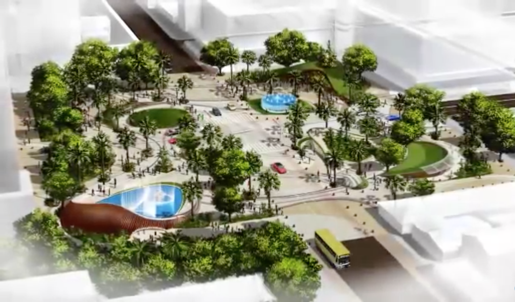 As obras de construção da nova Praça Portugal estão em fase final de financiamento junto ao Ministério da Fazenda, de acordo com o prefeito de Fortaleza, Roberto Claudio (Pros). Os recursos serão provenientes, em sua totalidade, do Banco Latino-Americano de Desenvolvimento (Foto: Rodrigo Rocha) As obras de construção da nova Praça Portugal estão em fase final de financiamento junto ao Ministério da Fazenda, de acordo com o prefeito de Fortaleza, Roberto Claudio (Pros). Os recursos serão provenientes, em sua totalidade, do Banco Latino-Americano de Desenvolvimento