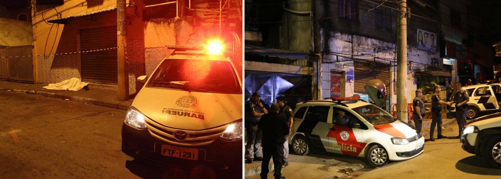 Em Osasco, 23 pessoas foram baleadas. Dessas, ao menos 17 morreram, segundo informações do Corpo de Bombeiros; em Barueri, foram 3 óbitos; segundo testemunhas, os assassinos chegavam nos locais e perguntavam quem tinha passagem pela polícia; ninguém foi preso (Foto: Roberta Namour) Em Osasco, 23 pessoas foram baleadas. Dessas, ao menos 17 morreram, segundo informações do Corpo de Bombeiros; em Barueri, foram 3 óbitos; segundo testemunhas, os assassinos chegavam nos locais e perguntavam quem tinha passagem pela polícia; ninguém foi preso