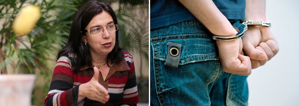 Estudiosa do tema da criança e do adolescente desde 1992, a professora do Departamento de Ciências Criminais da UFRGS Ana Paula Motta Costa critica a PEC de Redução da Maioridade Penal que tramita da Câmara dos Deputados; segundo ela, a medida é debatida com um "discurso de redução da violência ou de redução da impunidade e com isso, ela acaba gerando mais violência"; "As consequências disso para o Brasil são muito sérias"; Ana Paula classifica como uma "hipocrisia generalizada" falar em impunidade dos jovens no Brasil, uma vez que 60% dos deputados que votaram a favor da PEC na CCJ da Câmara respondem a processos judiciais e estão soltos (Foto: Leonardo Lucena) Estudiosa do tema da criança e do adolescente desde 1992, a professora do Departamento de Ciências Criminais da UFRGS Ana Paula Motta Costa critica a PEC de Redução da Maioridade Penal que tramita da Câmara dos Deputados; segundo ela, a medida é debatida com um "discurso de redução da violência ou de redução da impunidade e com isso, ela acaba gerando mais violência"; "As consequências disso para o Brasil são muito sérias"; Ana Paula classifica como uma "hipocrisia generalizada" falar em impunidade dos jovens no Brasil, uma vez que 60% dos deputados que votaram a favor da PEC na CCJ da Câmara respondem a processos judiciais e estão soltos