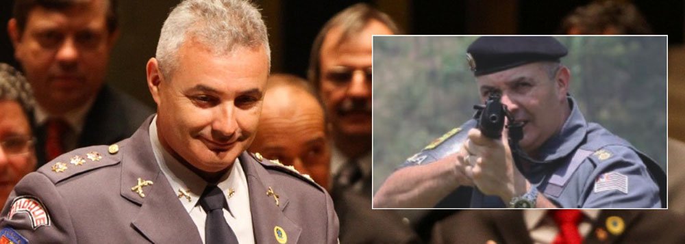 Ex-comandante da Rota, unidade especial da Polícia Militar de São Paulo notória pela letalidade de suas ações, foi indicado pelo PSDB para integrar a Comissão da Defesa dos Direitos da Pessoa Humana da Alesp; ao comentar sua indicação, Telhada disse que “agora sim teremos na Alesp uma comissão de Direitos Humanos que realmente se preocupará com os direitos de todos os cidadãos”; para ele, “policiais militares são os verdadeiros defensores dos direitos humanos”; constrangida, parte da bancada tucana tenta demover colega da ideia (Foto: Realle Palazzo-Martini) www.brasil247.com - Ex-comandante da Rota, unidade especial da Polícia Militar de São Paulo notória pela letalidade de suas ações, foi indicado pelo PSDB para integrar a Comissão da Defesa dos Direitos da Pessoa Humana da Alesp; ao comentar sua indicação, Telhada disse que “agora sim teremos na Alesp uma comissão de Direitos Humanos que realmente se preocupará com os direitos de todos os cidadãos”; para ele, “policiais militares são os verdadeiros defensores dos direitos humanos”; constrangida, parte da bancada tucana tenta demover colega da ideia