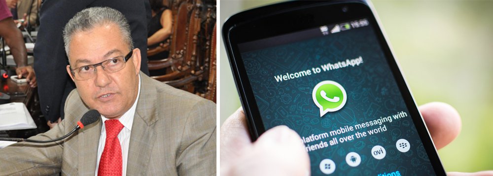 Proposta é do vereador Isnard Araújo; vítima de um 'viciado em WhatsApp', ele sugeriu em sessão na Câmara Municipal a instalação de um centro de recuperação para pessoas viciadas no aplicativo; "As pessoas estão presas aos aparelhos. Ontem (9) um homem bateu no fundo do meu carro porque estava trocando mensagens no WhatsApp", disse o vereador; Isnard reclamou até dos seus colegas de parlamento; "Aqui na Câmara inclusive, os vereadores ficam sempre conferindo quem está mandando o que nos grupos" (Foto: Romulo Faro) Proposta é do vereador Isnard Araújo; vítima de um 'viciado em WhatsApp', ele sugeriu em sessão na Câmara Municipal a instalação de um centro de recuperação para pessoas viciadas no aplicativo; "As pessoas estão presas aos aparelhos. Ontem (9) um homem bateu no fundo do meu carro porque estava trocando mensagens no WhatsApp", disse o vereador; Isnard reclamou até dos seus colegas de parlamento; "Aqui na Câmara inclusive, os vereadores ficam sempre conferindo quem está mandando o que nos grupos"
