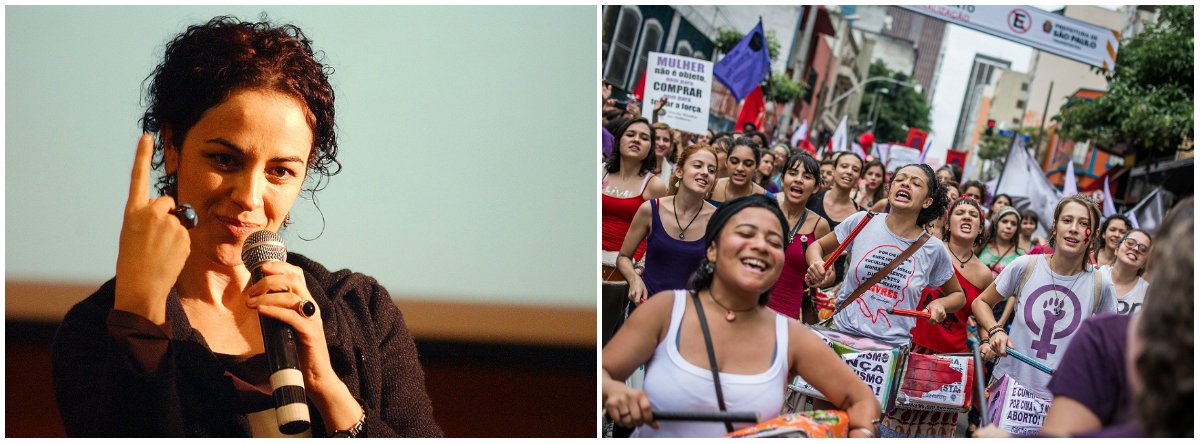 A #partidA é um movimento e uma proposta de partido por e para mulheres, explica Marcia Tiburi: "questões concernentes aos direitos humanos, à solidariedade, à defesa das pautas do campo da esquerda entram no nosso feminismo"; confira entrevista (Foto: Gisele Federicce) A #partidA é um movimento e uma proposta de partido por e para mulheres, explica Marcia Tiburi: "questões concernentes aos direitos humanos, à solidariedade, à defesa das pautas do campo da esquerda entram no nosso feminismo"; confira entrevista