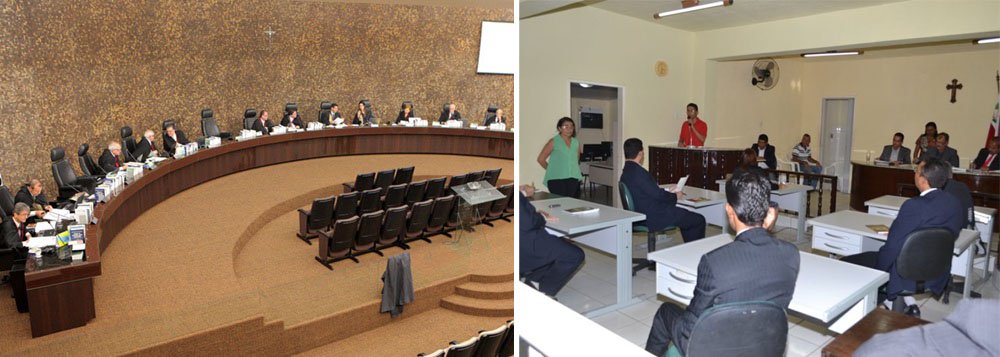 Uma decisão do Pleno do Tribunal de Justiça de Alagoas permite que os vereadores de Joaquim Gomes, apesar de continuarem afastados por tempo indeterminado, voltem a receber os seus salários; são oito parlamentares acusados de recebimento de propina para apoiar o prefeito do município, que também está afastado (Foto: Voney Malta) Uma decisão do Pleno do Tribunal de Justiça de Alagoas permite que os vereadores de Joaquim Gomes, apesar de continuarem afastados por tempo indeterminado, voltem a receber os seus salários; são oito parlamentares acusados de recebimento de propina para apoiar o prefeito do município, que também está afastado