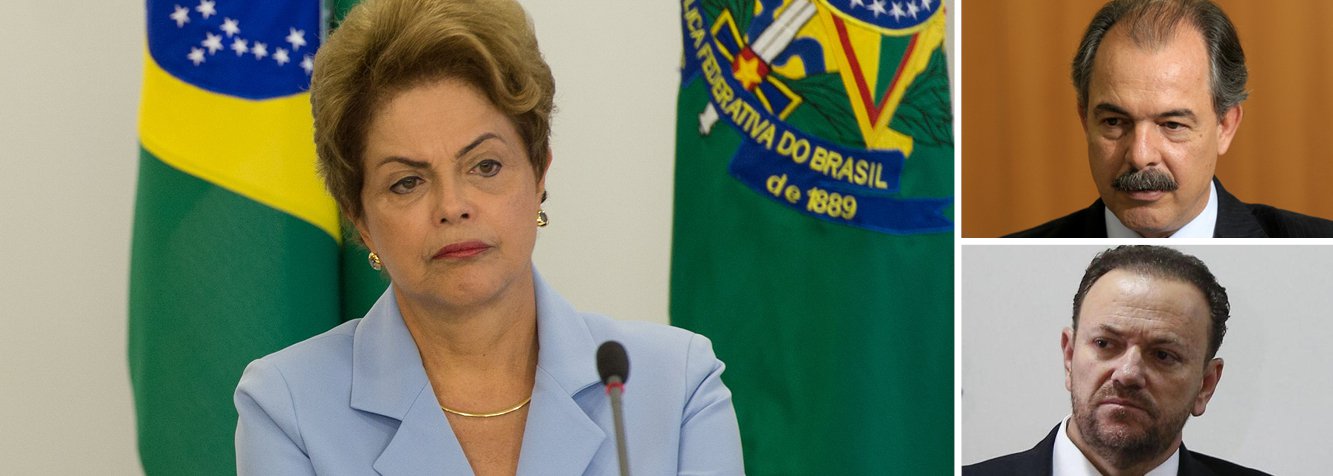 Presidente chamou ao Palácio do Alvorada os ministros da Casa Civil, Aloizio Mercadante, e Edinho Silva, da Comunicação Social, depois que veio à tona o depoimento do delator Ricardo Pessoa, dono da UTC, que fez acordo de delação premiada no âmbito da Operação Lava Jato; o empresário citou doação feita a Mercadante em 2010, quando o petista era candidato ao governo de São Paulo; o atual ministro assegurou não ter recebido qualquer recurso que não tenha sido declarado; Edinho Silva, que coordenou a campanha da presidente Dilma Rousseff no ano passado, também nega irregularidades (Foto: Aline Lima) Presidente chamou ao Palácio do Alvorada os ministros da Casa Civil, Aloizio Mercadante, e Edinho Silva, da Comunicação Social, depois que veio à tona o depoimento do delator Ricardo Pessoa, dono da UTC, que fez acordo de delação premiada no âmbito da Operação Lava Jato; o empresário citou doação feita a Mercadante em 2010, quando o petista era candidato ao governo de São Paulo; o atual ministro assegurou não ter recebido qualquer recurso que não tenha sido declarado; Edinho Silva, que coordenou a campanha da presidente Dilma Rousseff no ano passado, também nega irregularidades