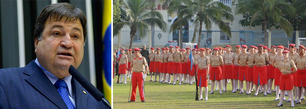 Segundo o deputado federal César Halum (PRB), a proposta visa aliar o estímulo ao desenvolvimento à ensinamentos como o patriotismo, educação moral, noção de compromisso com a pátria, entre outros valores cultuados no processo de formação nos colégios militares; “As instituições pertencentes à estrutura organizacional do sistema de ensino do Comando do Exército são reconhecidos em todo o país pela sua excelência no Ensino Fundamental e no Ensino Médio. Seria um ganho imenso para Palmas e região”, afirmou (Foto: Aquiles Lins) Segundo o deputado federal César Halum (PRB), a proposta visa aliar o estímulo ao desenvolvimento à ensinamentos como o patriotismo, educação moral, noção de compromisso com a pátria, entre outros valores cultuados no processo de formação nos colégios militares; “As instituições pertencentes à estrutura organizacional do sistema de ensino do Comando do Exército são reconhecidos em todo o país pela sua excelência no Ensino Fundamental e no Ensino Médio. Seria um ganho imenso para Palmas e região”, afirmou