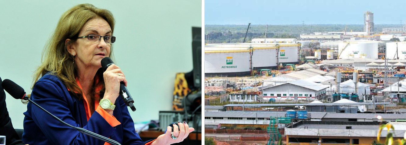 Ex-presidente da Petrobras Maria das Graças Foster disse que a empresa cometeu um erro ao divulgar o valor inicial da refinaria Abreu e Lima (Rnest) como sendo de US$ 2,5 bilhões; a refinaria, construída no Complexo de Suape, no Grande Recife, acabou custando US$ 18 bilhões; essa é a quinta vez que a ex-dirigente vai ao Congresso explicar denúncias contra a estatal (Foto: Leonardo Lucena) Ex-presidente da Petrobras Maria das Graças Foster disse que a empresa cometeu um erro ao divulgar o valor inicial da refinaria Abreu e Lima (Rnest) como sendo de US$ 2,5 bilhões; a refinaria, construída no Complexo de Suape, no Grande Recife, acabou custando US$ 18 bilhões; essa é a quinta vez que a ex-dirigente vai ao Congresso explicar denúncias contra a estatal