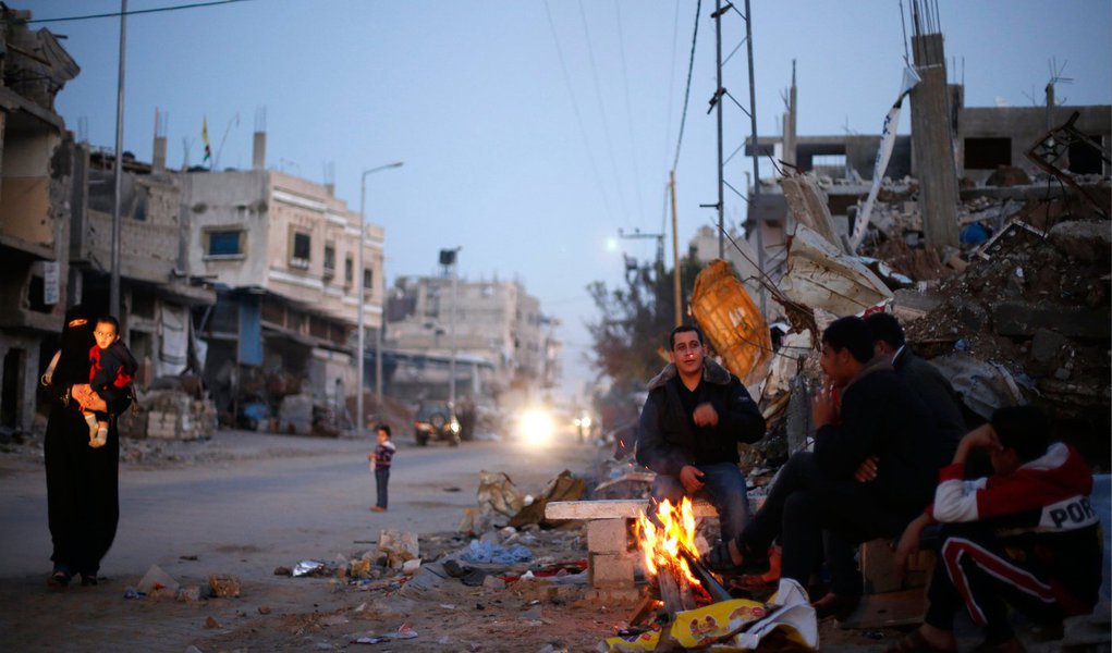 O dirigente do Hamas, Ismail Haniyeh, antigo primeiro-ministro do movimento islâmico em Gaza, classificou o incidente de violação perigosa do acordo de cessar-fogo (Foto: Gisele Federicce) O dirigente do Hamas, Ismail Haniyeh, antigo primeiro-ministro do movimento islâmico em Gaza, classificou o incidente de violação perigosa do acordo de cessar-fogo