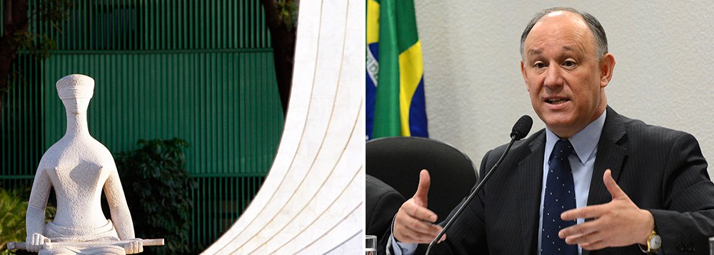 Segundo o ministro da Secretaria de Direitos Humanos da Presidência da República, Pepe Vargas, uma das razões do governo ser contra a redução da maioridade penal é porque o assunto é cláusula pétrea da Constituição federal, ao se inserir dentro dos direitos das garantias individuais: “o constituinte colocou que as cláusulas pétreas não podem ser modificadas ao sabor de eventual maioria parlamentar, ou de determinado momento, ou humor da opinião pública, para que elas fossem garantidas. Se, eventualmente, nós perdermos a votação, obviamente nós vamos disputar isso no Supremo. Agora, não sabemos o resultado no STF. Então, precisamos nos mobilizar para impedir que a Câmara e o Senado aprovem a redução da maioridade penal” (Foto: Roberta Namour) Segundo o ministro da Secretaria de Direitos Humanos da Presidência da República, Pepe Vargas, uma das razões do governo ser contra a redução da maioridade penal é porque o assunto é cláusula pétrea da Constituição federal, ao se inserir dentro dos direitos das garantias individuais: “o constituinte colocou que as cláusulas pétreas não podem ser modificadas ao sabor de eventual maioria parlamentar, ou de determinado momento, ou humor da opinião pública, para que elas fossem garantidas. Se, eventualmente, nós perdermos a votação, obviamente nós vamos disputar isso no Supremo. Agora, não sabemos o resultado no STF. Então, precisamos nos mobilizar para impedir que a Câmara e o Senado aprovem a redução da maioridade penal”