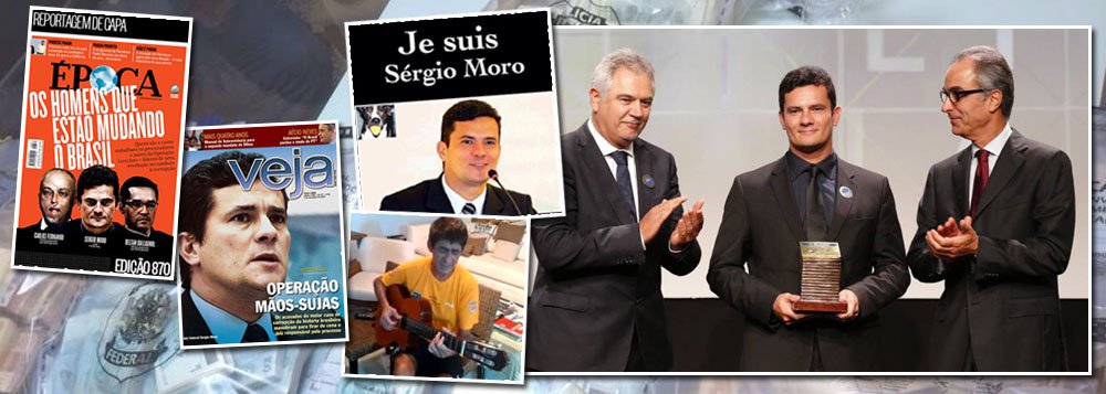 Sergio Moro não é mais apenas um juiz interessado em levar adiante a Operação Lava Jato; neste domingo, ele revelou, no jornal Estado de S. Paulo, que tem planos para mudar todo o código de processo penal no País; seu objetivo é garantir prisões em primeira instância, sem que os réus tenham o direito de responder em liberdade antes do trânsito em julgado; brasileiro "que faz diferença", desde que foi premiado pela família Marinho, que controla o Globo, Moro tem capital político para levar adiante seu ativismo; neste domingo, Fagner compôs uma canção para o magistrado; no 15 de março, alguns manifestantes saíram às ruas com a camisa "Je suis Sergio Moro"; a questão é: será que Moro, mais do que juiz, será também legislador? (Foto: Leonardo Attuch) Sergio Moro não é mais apenas um juiz interessado em levar adiante a Operação Lava Jato; neste domingo, ele revelou, no jornal Estado de S. Paulo, que tem planos para mudar todo o código de processo penal no País; seu objetivo é garantir prisões em primeira instância, sem que os réus tenham o direito de responder em liberdade antes do trânsito em julgado; brasileiro "que faz diferença", desde que foi premiado pela família Marinho, que controla o Globo, Moro tem capital político para levar adiante seu ativismo; neste domingo, Fagner compôs uma canção para o magistrado; no 15 de março, alguns manifestantes saíram às ruas com a camisa "Je suis Sergio Moro"; a questão é: será que Moro, mais do que juiz, será também legislador?