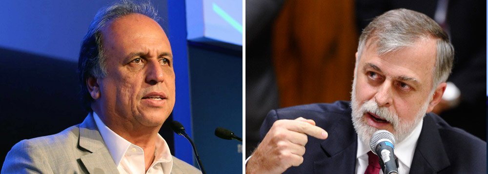 Governador do Rio, Luiz Fernando Pezão voltou a negar recebimento de propina para a sua chapa em 2010, quando era vice do então governador Sérgio Cabral, candidato à reeleição; ex-diretor da Petrobras Paulo Roberto Costa disse ter arrecadado R$ 30 milhões para o caixa 2 da campanha do PMDB no Rio em 2010, pagamento que, segundo ele, foi acertado em reunião com Cabral, Pezão, e o então secretário da Casa Civil, Régis Fichter; Pezão diz que "essa conversa nunca aconteceu, isso é mentira"; "Acho que é preciso, depois da delação, procurar provas, fazer acareações, questionar os delatores" (Foto: Leonardo Lucena) Governador do Rio, Luiz Fernando Pezão voltou a negar recebimento de propina para a sua chapa em 2010, quando era vice do então governador Sérgio Cabral, candidato à reeleição; ex-diretor da Petrobras Paulo Roberto Costa disse ter arrecadado R$ 30 milhões para o caixa 2 da campanha do PMDB no Rio em 2010, pagamento que, segundo ele, foi acertado em reunião com Cabral, Pezão, e o então secretário da Casa Civil, Régis Fichter; Pezão diz que "essa conversa nunca aconteceu, isso é mentira"; "Acho que é preciso, depois da delação, procurar provas, fazer acareações, questionar os delatores"