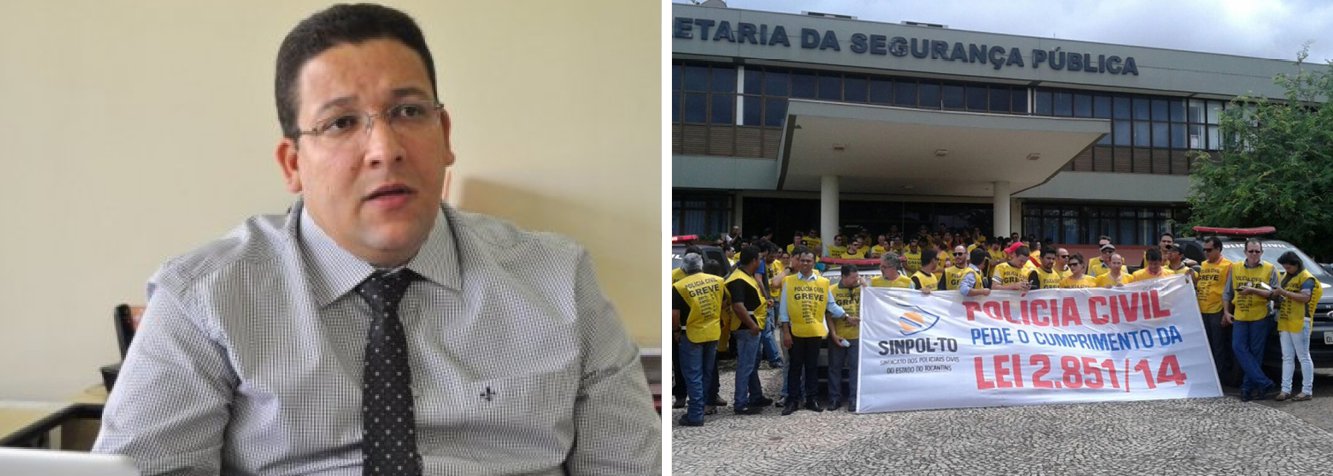 O governo do Tocantins irá cortar os pontos dos dias paralisados da Polícia Civil; o desconto salarial foi determinado pela desembargadora Maysa Vendramini Rosal, que deferiu parcialmente a ação com pedido de antecipação de tutela do Palácio Araguaia; de acordo com o secretário da Administração, Gefferson Oliveira, cortar os pontos dos policiais civis "não é o que o governo quer"; "A greve foi declarada ilegal, administrativamente não temos alternativa. Não queríamos que chegasse a este ponto", acrescentou (Foto: Leonardo Lucena) O governo do Tocantins irá cortar os pontos dos dias paralisados da Polícia Civil; o desconto salarial foi determinado pela desembargadora Maysa Vendramini Rosal, que deferiu parcialmente a ação com pedido de antecipação de tutela do Palácio Araguaia; de acordo com o secretário da Administração, Gefferson Oliveira, cortar os pontos dos policiais civis "não é o que o governo quer"; "A greve foi declarada ilegal, administrativamente não temos alternativa. Não queríamos que chegasse a este ponto", acrescentou