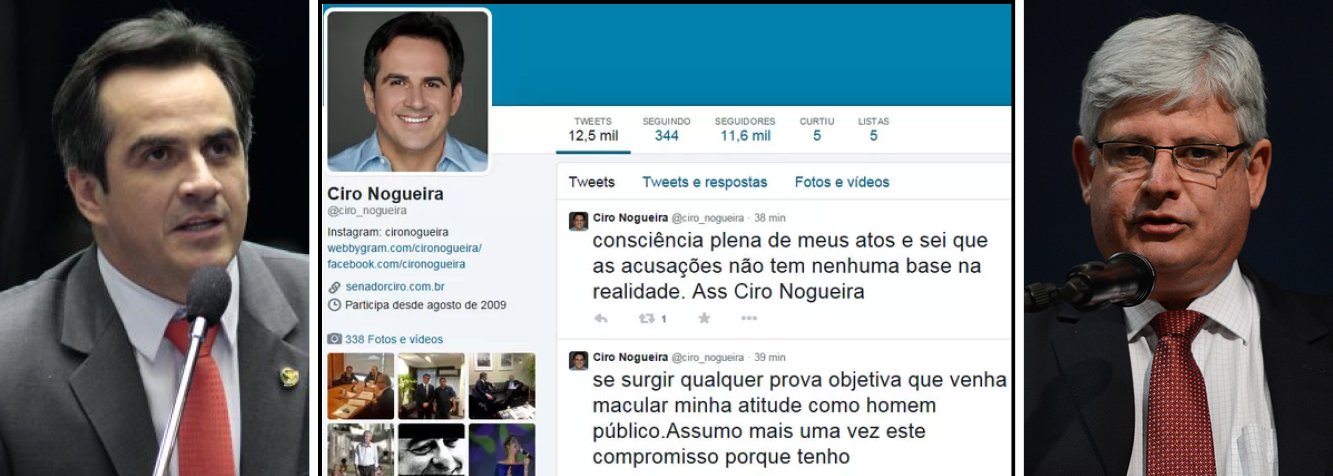 O presidente nacional do PP, senador Ciro Nogueira (PI), disse, por meio de sua conta pessoal no Twitter, que renunciará a mandato caso apareça alguma prova contra durante as investigações da Operação lava Jato da Polícia Federal, que investiga um esquema de corrupção na Petrobras; "Renunciarei ao mandato de Senador da República se surgir qualquer prova objetiva que venha macular minha atitude como homem público", postou (Foto: Paulo Emílio) O presidente nacional do PP, senador Ciro Nogueira (PI), disse, por meio de sua conta pessoal no Twitter, que renunciará a mandato caso apareça alguma prova contra durante as investigações da Operação lava Jato da Polícia Federal, que investiga um esquema de corrupção na Petrobras; "Renunciarei ao mandato de Senador da República se surgir qualquer prova objetiva que venha macular minha atitude como homem público", postou