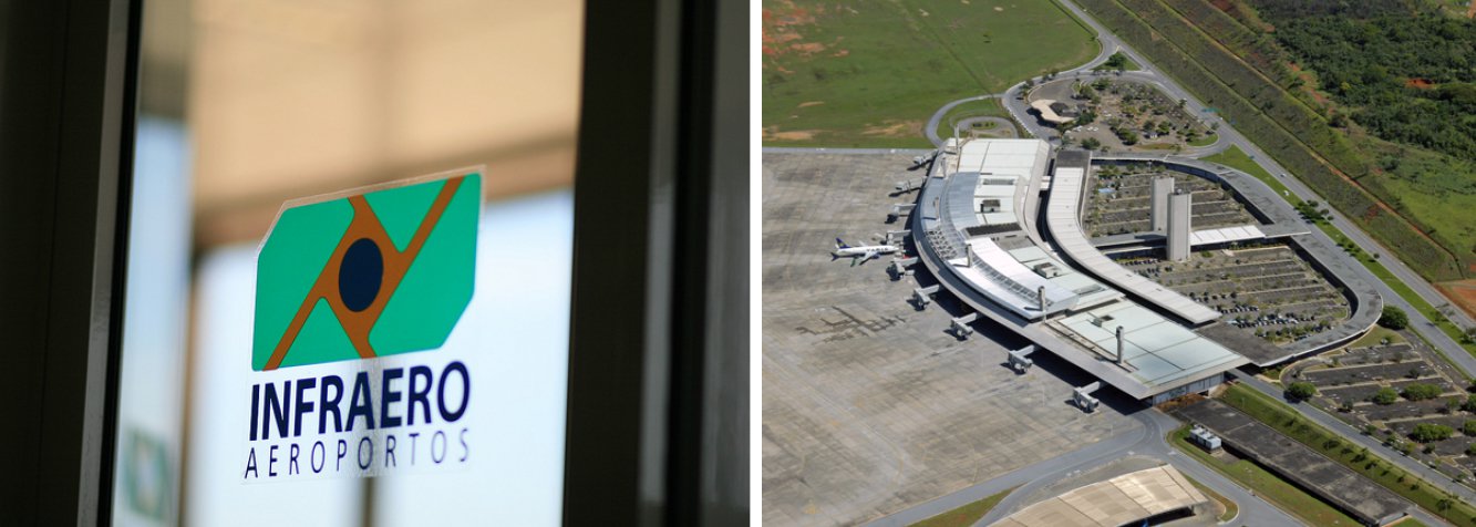 A Infraero tenta solucionar um impasse entre a estatal e construtora Marquise/Normatel, responsável pela ampliação e reforma do terminal de passageiros do Aeroporto de Confins, na Grande Belo Horizonte; esgundo a construtora, existe um "desequilíbrio contratual", decorrente de atrasos na entrega de projetos executivos e do gasto de R$ 44 milhões com a rescisão de 300 funcionários; a Infraero afirma que a decisão da empresa é pode gerar multa e penalidade; o consórcio pode ser impedido de participar de novas licitações. (Foto: Leonardo Lucena) A Infraero tenta solucionar um impasse entre a estatal e construtora Marquise/Normatel, responsável pela ampliação e reforma do terminal de passageiros do Aeroporto de Confins, na Grande Belo Horizonte; esgundo a construtora, existe um "desequilíbrio contratual", decorrente de atrasos na entrega de projetos executivos e do gasto de R$ 44 milhões com a rescisão de 300 funcionários; a Infraero afirma que a decisão da empresa é pode gerar multa e penalidade; o consórcio pode ser impedido de participar de novas licitações.