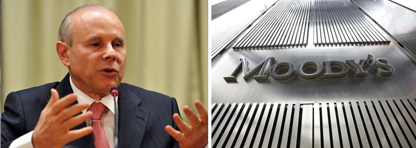 Em nota oficial, o ministério da Fazenda, comandado por Guido Mantega, ressalta que a decisão da agência de classificação de risco Moody's, que reduziu a perspectiva da nota de títulos do governo brasileiro, apenas reflete fatores temporários que comprometeram o crescimento econômico do país no primeiro semestre (Foto: Gisele Federicce) Em nota oficial, o ministério da Fazenda, comandado por Guido Mantega, ressalta que a decisão da agência de classificação de risco Moody's, que reduziu a perspectiva da nota de títulos do governo brasileiro, apenas reflete fatores temporários que comprometeram o crescimento econômico do país no primeiro semestre