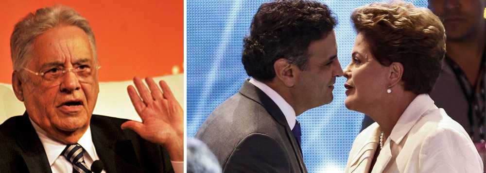 Ex-presidente avalia que foco dos tucanos deve ser a candidata do PT, presidente Dilma Rousseff; Fernando Henrique Cardoso nega, como foi divulgado, que ele tenha criticado ataques de Aécio Neves a Marina Silva, e acredita que isso seja "natural", mas que são os petistas quem têm que estar no centro dos ataques do candidato do PSDB; "O chumbo grosso deve se concentrar no PT e, portanto, na Dilma", disse (Foto: Gisele Federicce) Ex-presidente avalia que foco dos tucanos deve ser a candidata do PT, presidente Dilma Rousseff; Fernando Henrique Cardoso nega, como foi divulgado, que ele tenha criticado ataques de Aécio Neves a Marina Silva, e acredita que isso seja "natural", mas que são os petistas quem têm que estar no centro dos ataques do candidato do PSDB; "O chumbo grosso deve se concentrar no PT e, portanto, na Dilma", disse