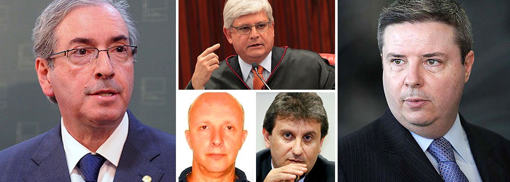 Pedido de investigação contra Eduardo Cunha (PMDB-RJ), presidente da Câmara dos Deputados, pode colocar o procurador-geral da República, Rodrigo Janot, numa tremenda saia justa; segundo o jornal Estado de S. Paulo, Cunha estaria implicado em razão do depoimento do policial Jayme Alves Filho, que disse ter entregue propina supostamente endereçada a ele; no entanto, o mesmo policial, conhecido como 'Careca', fez denúncia semelhante relacionada ao senador Antonio Anastasia (PSDB-MG), que não figura no rol de investigados; nos dois casos, a acusação de Careca foi negada pelo doleiro Alberto Youssef; caso se confirme a seletividade, Janot terá que se explicar (Foto: Leonardo Attuch) Pedido de investigação contra Eduardo Cunha (PMDB-RJ), presidente da Câmara dos Deputados, pode colocar o procurador-geral da República, Rodrigo Janot, numa tremenda saia justa; segundo o jornal Estado de S. Paulo, Cunha estaria implicado em razão do depoimento do policial Jayme Alves Filho, que disse ter entregue propina supostamente endereçada a ele; no entanto, o mesmo policial, conhecido como 'Careca', fez denúncia semelhante relacionada ao senador Antonio Anastasia (PSDB-MG), que não figura no rol de investigados; nos dois casos, a acusação de Careca foi negada pelo doleiro Alberto Youssef; caso se confirme a seletividade, Janot terá que se explicar
