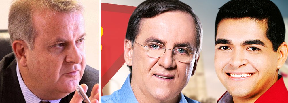 Vereador em Goiânia, Tayrone di Martino (d) desobedeceu orientação da bancada do partido na Câmara Municipal e votou contra proposta de aumento do IPTU na capital goiana; com a suspensão, coligações adversárias avaliam possibilidade de questionar a elegibilidade da chapa petista, que tem na cabeça o ex-prefeito de Anápolis Antônio Gomide; a punição ao vice é reflexo da fratura no PT goiano; prefeito de Goiânia, Paulo Garcia (e) defendia apoio do partido ao candidato do PMDB, Iris Rezende, que depois se aliou ao deputado democrata Ronaldo Caiado e assumiu uma postura hostil à presidente Dilma Rousseff (Foto: Realle Palazzo-Martini) Vereador em Goiânia, Tayrone di Martino (d) desobedeceu orientação da bancada do partido na Câmara Municipal e votou contra proposta de aumento do IPTU na capital goiana; com a suspensão, coligações adversárias avaliam possibilidade de questionar a elegibilidade da chapa petista, que tem na cabeça o ex-prefeito de Anápolis Antônio Gomide; a punição ao vice é reflexo da fratura no PT goiano; prefeito de Goiânia, Paulo Garcia (e) defendia apoio do partido ao candidato do PMDB, Iris Rezende, que depois se aliou ao deputado democrata Ronaldo Caiado e assumiu uma postura hostil à presidente Dilma Rousseff
