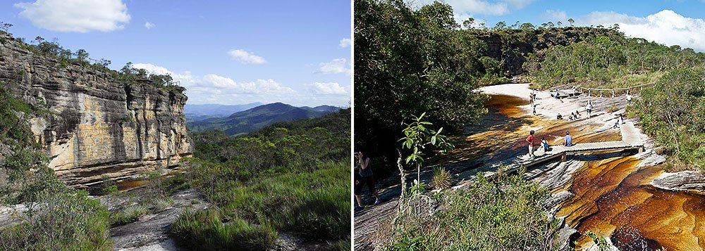 O Parque Estadual do Ibitipoca ocupa o alto da Serra do Ibitipoca, em uma área de 1.488 hectares e a unidade de conservação está no local onde se dividem as bacias do Rio Grande e do Rio Paraíba do Sul; “Antes, com um limite máximo de 800 pessoas logo cedo o Parque já estava com seu limite, principalmente durante os feriados prolongados e em período de férias escolares”, enfatiza João Carlos Lima, gerente do parque (Foto: Luis Mauro Queiroz) O Parque Estadual do Ibitipoca ocupa o alto da Serra do Ibitipoca, em uma área de 1.488 hectares e a unidade de conservação está no local onde se dividem as bacias do Rio Grande e do Rio Paraíba do Sul; “Antes, com um limite máximo de 800 pessoas logo cedo o Parque já estava com seu limite, principalmente durante os feriados prolongados e em período de férias escolares”, enfatiza João Carlos Lima, gerente do parque
