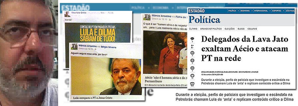 "Trata-se de uma corporação armada, não de profissionais liberais debatendo posições políticas. Que delegados tenham preferências eleitorais ninguém discute. Mas o teor de suas mensagens eletrônicas, associado ao vazamento seletivo de depoimentos supostos ou verdadeiros, fere o limite que separa convicções ideológicas da utilização tendenciosa de um processo oficial", diz o colunista Ricardo Melo; ele também critica o ministro Gilmar Mendes por não devolver ao STF o processo que trata do fim do financiamento privado de campanha (Foto: Leonardo Attuch) "Trata-se de uma corporação armada, não de profissionais liberais debatendo posições políticas. Que delegados tenham preferências eleitorais ninguém discute. Mas o teor de suas mensagens eletrônicas, associado ao vazamento seletivo de depoimentos supostos ou verdadeiros, fere o limite que separa convicções ideológicas da utilização tendenciosa de um processo oficial", diz o colunista Ricardo Melo; ele também critica o ministro Gilmar Mendes por não devolver ao STF o processo que trata do fim do financiamento privado de campanha