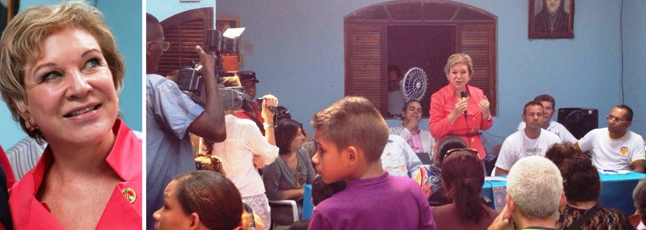 A senadora Marta Suplicy participou nesta sexta(6) de uma reunião com moradores da Zona Leste de São Paulo; o encontro tinha como pretexto anunciar a campanha nacional "Mais Mulheres na Política", que tem o objetivo de reservar 30% das vagas do Legislativo para parlamentares do sexo feminino; ação em São Paulo marca primeiras movimentações como foco na eleição de 2016 na capital paulista; senadora do PT deve se filiar ao PSB ainda no primeiro semestre deste ano (Foto: Valter Lima) A senadora Marta Suplicy participou nesta sexta(6) de uma reunião com moradores da Zona Leste de São Paulo; o encontro tinha como pretexto anunciar a campanha nacional "Mais Mulheres na Política", que tem o objetivo de reservar 30% das vagas do Legislativo para parlamentares do sexo feminino; ação em São Paulo marca primeiras movimentações como foco na eleição de 2016 na capital paulista; senadora do PT deve se filiar ao PSB ainda no primeiro semestre deste ano