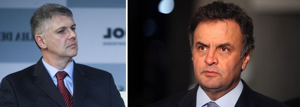 Segundo o colunista, após o debate do SBT, os repórteres dos principais veículos de comunicação correram para o palco para falar com os candidatos mais importantes: a presidente Dilma Rousseff e a ex-senadora Marina Silva; "Aécio Neves foi saindo por trás dos púlpitos e ainda teve de ouvir uma piada da presidente: 'Ô, Aécio, vai querer sentar na minha cadeira?'" (Foto: Roberta Namour) Segundo o colunista, após o debate do SBT, os repórteres dos principais veículos de comunicação correram para o palco para falar com os candidatos mais importantes: a presidente Dilma Rousseff e a ex-senadora Marina Silva; "Aécio Neves foi saindo por trás dos púlpitos e ainda teve de ouvir uma piada da presidente: 'Ô, Aécio, vai querer sentar na minha cadeira?'"