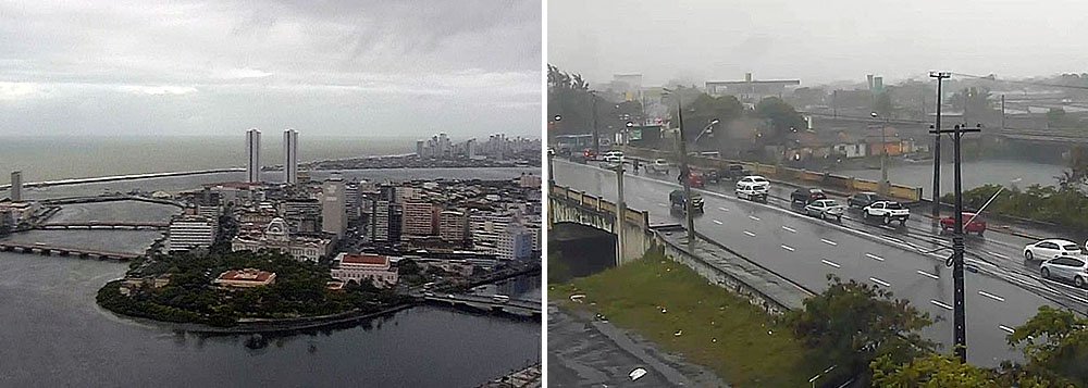 As chuvas que caem no Recife desde o domingo (7) e continuam nesta segunda-feira (8) correspondem a 57% de todo o volume previsto para o mês de setembro; em toda a Região metropolitana do Recife foram registrados pontos de alagamentos, além de vários deslizamentos de barreiras e muros de arrimo e várias árvores caídas; a previsão era que as chuvas chegassem a 122,2 mm durante todo o mês de setembro, mas desde o dia primeiro já foram registrados 90 mm, 73% de todo o volume previsto para o período (Foto: Paulo Emílio) As chuvas que caem no Recife desde o domingo (7) e continuam nesta segunda-feira (8) correspondem a 57% de todo o volume previsto para o mês de setembro; em toda a Região metropolitana do Recife foram registrados pontos de alagamentos, além de vários deslizamentos de barreiras e muros de arrimo e várias árvores caídas; a previsão era que as chuvas chegassem a 122,2 mm durante todo o mês de setembro, mas desde o dia primeiro já foram registrados 90 mm, 73% de todo o volume previsto para o período