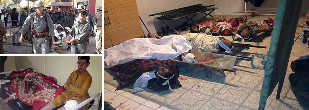 Um suicida com uma bomba entrou na plateia de um jogo de vôlei no leste do Afeganistão e detonou seu colete com explosivos neste domingo; o porta-voz da província de Paktia informou que pelo menos outras 50 pessoas ficaram feriadas no ataque, ocorrido em uma final de campeonato (Foto: Gisele Federicce) Um suicida com uma bomba entrou na plateia de um jogo de vôlei no leste do Afeganistão e detonou seu colete com explosivos neste domingo; o porta-voz da província de Paktia informou que pelo menos outras 50 pessoas ficaram feriadas no ataque, ocorrido em uma final de campeonato