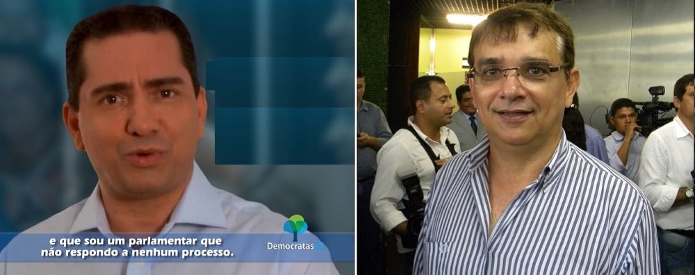 Deputado federal Mendonça Prado (DEM) chegou a pedir a prisão do líder político do agrupamento da oposição, Edivan Amorim (PR), a quem acusa de impedi-lo de ser inserido no horário eleitoral de rádio e TV da coligação da qual ambos fazem parte e que tem como candidato a governador Eduardo Amorim (PSC); após ficar sem aparecer em cinco programas, Mendonça, que é candidato à reeleição, foi incluído na inserção do último sábado (30), por determinação judicial; a juíza eleitoral Lidiane Vieira Menezes intimou Edivan e Eduardo para darem explicações sobre o boicote a Mendonça e estabeleceu multa diária de R$ 20 mil, em caso de descumprimento da decisão; ela também determinou a devolução em dobro do espaço perdido por Mendonça nos programas eleitorais (Foto: Valter Lima) Deputado federal Mendonça Prado (DEM) chegou a pedir a prisão do líder político do agrupamento da oposição, Edivan Amorim (PR), a quem acusa de impedi-lo de ser inserido no horário eleitoral de rádio e TV da coligação da qual ambos fazem parte e que tem como candidato a governador Eduardo Amorim (PSC); após ficar sem aparecer em cinco programas, Mendonça, que é candidato à reeleição, foi incluído na inserção do último sábado (30), por determinação judicial; a juíza eleitoral Lidiane Vieira Menezes intimou Edivan e Eduardo para darem explicações sobre o boicote a Mendonça e estabeleceu multa diária de R$ 20 mil, em caso de descumprimento da decisão; ela também determinou a devolução em dobro do espaço perdido por Mendonça nos programas eleitorais