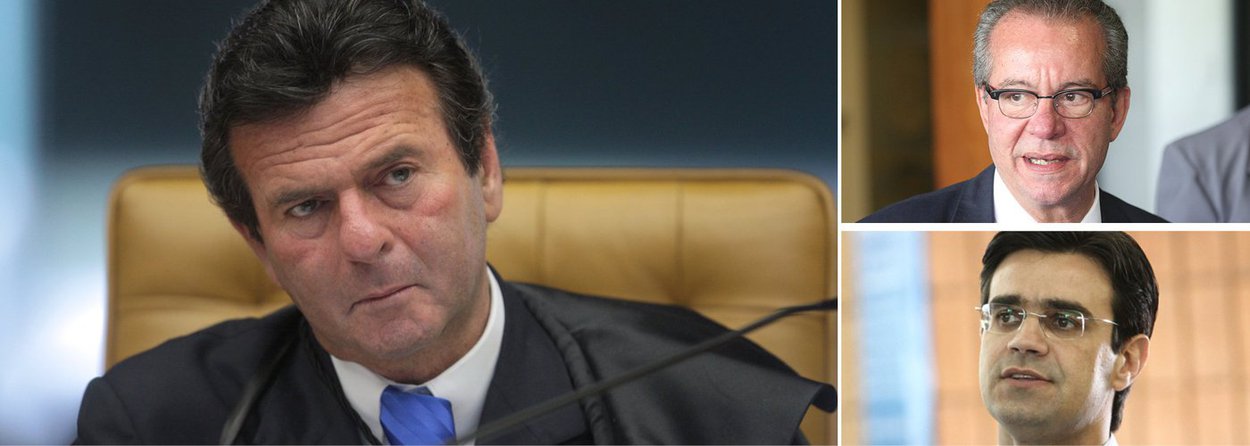 O ministro Luiz Fux, do STF, pediu vista do inquérito que apura suposto esquema de formação de cartel em licitações do sistema de trens e metrô de São Paulo; STF voltou a julgar nesta terça (25) o pedido dos deputados federais José Anibal (PSDB-SP) e Rodrigo Garcia (DEM-SP) para arquivar a investigação; retomado com o voto do ministro Luís Roberto Barroso, o julgamento estava empatado em 2 votos a 2; segundo Barroso, apesar de não existirem provas concretas contra os deputados, as investigações devem continuar (Foto: Valter Lima) O ministro Luiz Fux, do STF, pediu vista do inquérito que apura suposto esquema de formação de cartel em licitações do sistema de trens e metrô de São Paulo; STF voltou a julgar nesta terça (25) o pedido dos deputados federais José Anibal (PSDB-SP) e Rodrigo Garcia (DEM-SP) para arquivar a investigação; retomado com o voto do ministro Luís Roberto Barroso, o julgamento estava empatado em 2 votos a 2; segundo Barroso, apesar de não existirem provas concretas contra os deputados, as investigações devem continuar