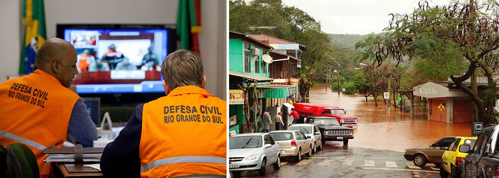 O Governo do Estado autorizou o repasse de R$ 2 milhões para 25 cidades das regiões Norte e Noroeste atingidas pelas chuvas do final de junho; a entrega das notas de empenho pela Defesa Civil, realizadas no auditório da Escola Estadual de Ensino Médio Cardeal Roncalli, garantem a autorização para que as cidades dêem início às obras para reparos emergenciais em estradas danificadas pelas chuvas; também poderá ser usado na aquisição de óleo diesel para emprego de maquinário na recuperação de parte das vias (Foto: Leonardo Lucena) O Governo do Estado autorizou o repasse de R$ 2 milhões para 25 cidades das regiões Norte e Noroeste atingidas pelas chuvas do final de junho; a entrega das notas de empenho pela Defesa Civil, realizadas no auditório da Escola Estadual de Ensino Médio Cardeal Roncalli, garantem a autorização para que as cidades dêem início às obras para reparos emergenciais em estradas danificadas pelas chuvas; também poderá ser usado na aquisição de óleo diesel para emprego de maquinário na recuperação de parte das vias