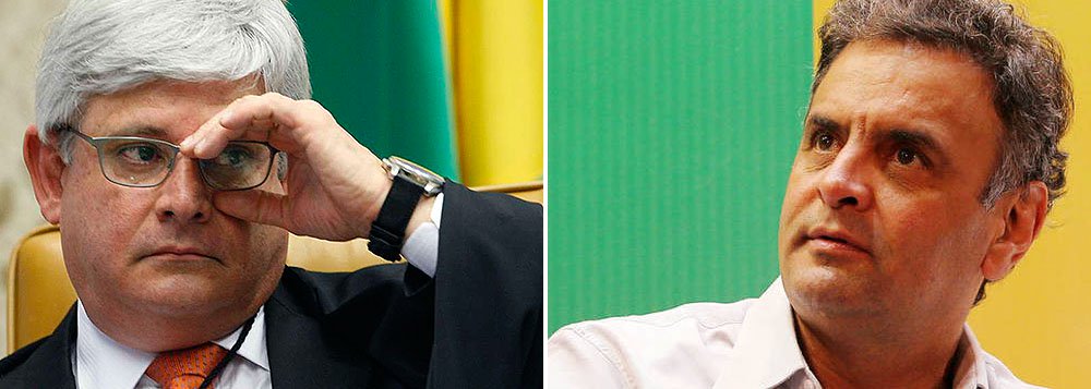"Como todo cidadão, Aécio tem direito a ser considerado inocente até que se prove o contrário. Mas estamos falando de fatos que deveriam ser melhor esclarecidos, como é obrigação de todo trabalho de investigação que se preze. Antes disso, ninguém pode ser considerado mais suspeito ou mais inocente do que os outros", diz o jornalista Paulo Moreira Leite, diretor do 247 em Brasília, sobre a decisão do procurador Rodrigo Janot de pedir o arquivamento da investigação contra o senador Aécio Neves (PSDB-MG); presidente nacional do PSDB foi citado pelo doleiro Alberto Youssef como beneficiário de um esquema de corrupção em Furnas (Foto: Leonardo Attuch) "Como todo cidadão, Aécio tem direito a ser considerado inocente até que se prove o contrário. Mas estamos falando de fatos que deveriam ser melhor esclarecidos, como é obrigação de todo trabalho de investigação que se preze. Antes disso, ninguém pode ser considerado mais suspeito ou mais inocente do que os outros", diz o jornalista Paulo Moreira Leite, diretor do 247 em Brasília, sobre a decisão do procurador Rodrigo Janot de pedir o arquivamento da investigação contra o senador Aécio Neves (PSDB-MG); presidente nacional do PSDB foi citado pelo doleiro Alberto Youssef como beneficiário de um esquema de corrupção em Furnas