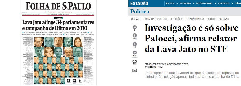 Eduardo Guimarães, do Blog da Cidadania, contesta manchete da Folha, que tenta criminalizar a campanha da presidente Dilma Rousseff, em 2010; segundo informou o ministro Teori Zavascki, investigação atinge apenas o ex-ministro Antonio Palocci, conforme registrou o Estado de S. Paulo; "Não chegaremos ao exagero de dizer que o jornalismo do Estadão é menos salafrário do que o da Folha, ou menos partidarizado. O Estadão, porém, apesar de todas as mentiras e distorções dos fatos que pública, parece ter um limite para sua falta de vergonha", diz ele (Foto: Camila Nunes) Eduardo Guimarães, do Blog da Cidadania, contesta manchete da Folha, que tenta criminalizar a campanha da presidente Dilma Rousseff, em 2010; segundo informou o ministro Teori Zavascki, investigação atinge apenas o ex-ministro Antonio Palocci, conforme registrou o Estado de S. Paulo; "Não chegaremos ao exagero de dizer que o jornalismo do Estadão é menos salafrário do que o da Folha, ou menos partidarizado. O Estadão, porém, apesar de todas as mentiras e distorções dos fatos que pública, parece ter um limite para sua falta de vergonha", diz ele