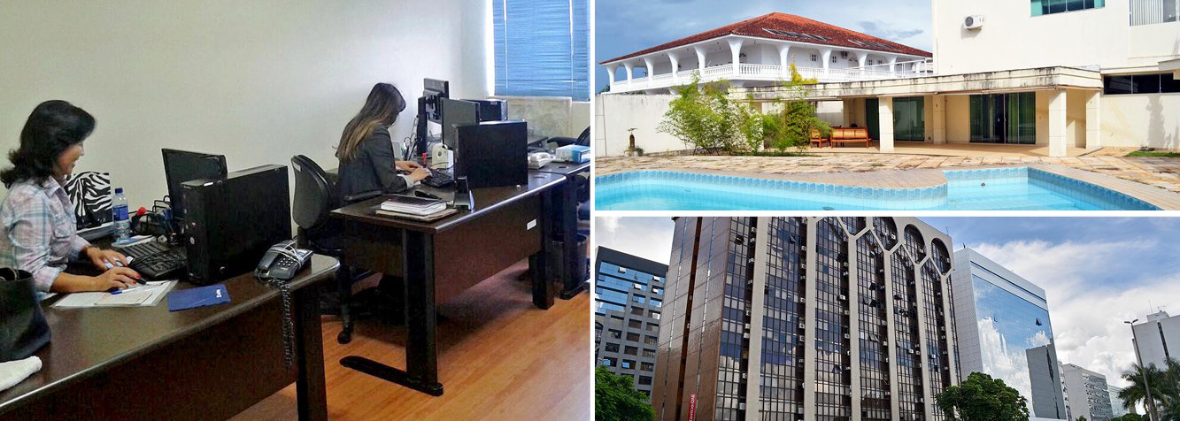 Governo do Estado reestruturou a Secretaria de Representação em Brasília; encerrou contrato de aluguel da luxuosa mansão no Lago Sul, que custava R$ 31,4 mil por mês, mais R$ 30 mil de manutenção; pasta funciona agora em um prédio comercial no centro administrativo da Capital federal; redução no aluguel foi de 50%; houve cortes também no número de funcionários; a secretaria, que chegou a ter 95 funcionários, agora tem uma folha tem 31 servidores, sendo 26 deles efetivos do Quadro Geral do Estado; celulares institucionais estão suspensos e carros oficiais reduzidos (Foto: Aquiles Lins) Governo do Estado reestruturou a Secretaria de Representação em Brasília; encerrou contrato de aluguel da luxuosa mansão no Lago Sul, que custava R$ 31,4 mil por mês, mais R$ 30 mil de manutenção; pasta funciona agora em um prédio comercial no centro administrativo da Capital federal; redução no aluguel foi de 50%; houve cortes também no número de funcionários; a secretaria, que chegou a ter 95 funcionários, agora tem uma folha tem 31 servidores, sendo 26 deles efetivos do Quadro Geral do Estado; celulares institucionais estão suspensos e carros oficiais reduzidos