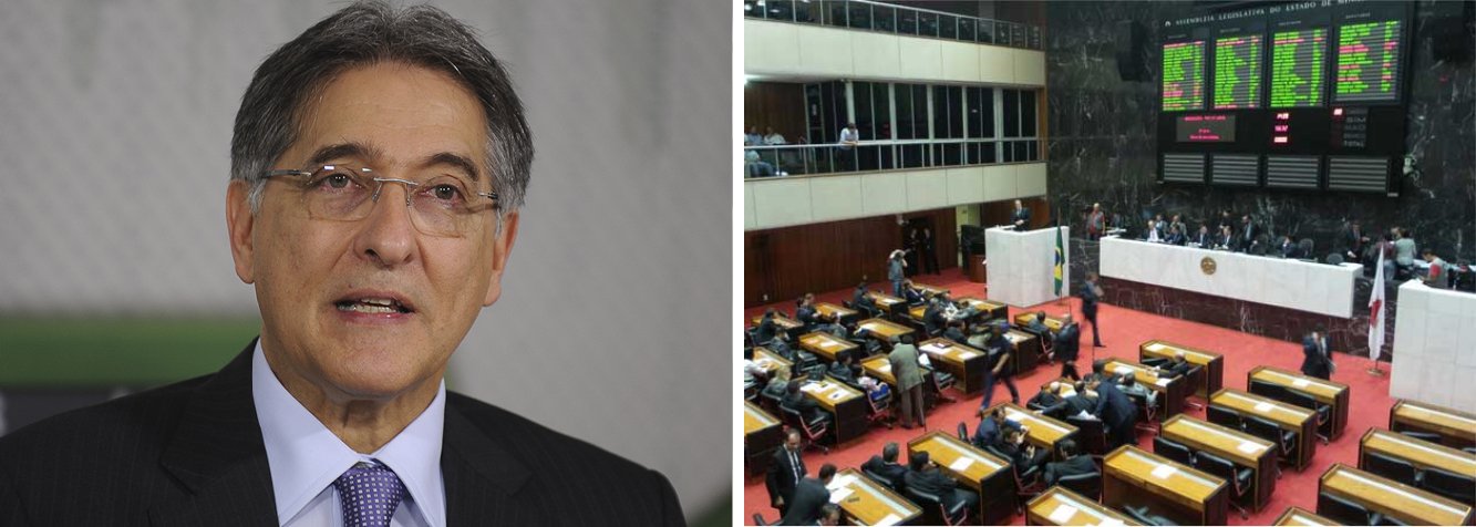 Governador de Minas, Fernando Pimentel enviou à Assembleia Legislativa (ALMG) mensagem com o veto parcial ao projeto de lei que trata da reforma administrativa do estado; o Executivo desistiu da criação da Secretaria de Estado de Recursos Humanos, que seria desmembrada da Secretaria de Planejamento e Gestão e teria estrutura própria; o Legislativo estadual tem 30 dias para analisar o veto parcial do governador (Foto: Leonardo Lucena) Governador de Minas, Fernando Pimentel enviou à Assembleia Legislativa (ALMG) mensagem com o veto parcial ao projeto de lei que trata da reforma administrativa do estado; o Executivo desistiu da criação da Secretaria de Estado de Recursos Humanos, que seria desmembrada da Secretaria de Planejamento e Gestão e teria estrutura própria; o Legislativo estadual tem 30 dias para analisar o veto parcial do governador