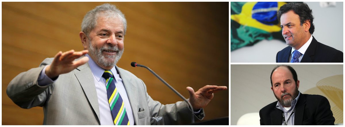 Ex-presidente reforça linha de campanha de confronto direto com o PSDB; "O FMI, que estava quietinho, já está dando palpite novamente", alertou Lula, em entrevista à revista Carta Capital; "A vitória de Aécio seria a vitória do mundo que não deu certo"; ex-presidente respondeu colega Fernando Henrique, que considerou o voto na presidente Dilma Rousseff como do eleitor desinformado; "É lamentável um cientista político estudioso como o Fernando Henrique ter pronunciado uma frase tão agressiva contra o eleitor"; Lula disse estar "preocupado"; "Será que as pessoas estão entendendo que o que está em jogo são dois projetos diferentes?" (Foto: Aline Lima) Ex-presidente reforça linha de campanha de confronto direto com o PSDB; "O FMI, que estava quietinho, já está dando palpite novamente", alertou Lula, em entrevista à revista Carta Capital; "A vitória de Aécio seria a vitória do mundo que não deu certo"; ex-presidente respondeu colega Fernando Henrique, que considerou o voto na presidente Dilma Rousseff como do eleitor desinformado; "É lamentável um cientista político estudioso como o Fernando Henrique ter pronunciado uma frase tão agressiva contra o eleitor"; Lula disse estar "preocupado"; "Será que as pessoas estão entendendo que o que está em jogo são dois projetos diferentes?"