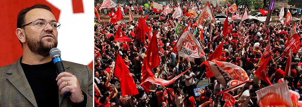 Em carta enviada ao partido, o tesoureiro da campanha à reeleição de Dilma Rousseff, o deputado estadual Edinho Silva (PT-SP) admite erros da sigla: "Há, sim, erros no nosso campo político. Nunca na nossa história assimilamos com tanta facilidade o discurso oportunista de uma direita golpista e nunca estivemos tão paralisados"; "é hora de pegarmos nossa história nas mãos e irmos para a luta política" (Foto: Roberta Namour) Em carta enviada ao partido, o tesoureiro da campanha à reeleição de Dilma Rousseff, o deputado estadual Edinho Silva (PT-SP) admite erros da sigla: "Há, sim, erros no nosso campo político. Nunca na nossa história assimilamos com tanta facilidade o discurso oportunista de uma direita golpista e nunca estivemos tão paralisados"; "é hora de pegarmos nossa história nas mãos e irmos para a luta política"