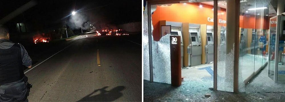 Um grupo de pessoas incendiou um ônibus, três veículos e apedrejaram agências bancárias em Engenheiro Pedreira, no município de Japeri, na Baixada Fluminense; policiais do Batalhão da Polícia Militar local reforçaram a segurança na região depois do protesto, de acordo com a PM (Foto: Leonardo Lucena) Um grupo de pessoas incendiou um ônibus, três veículos e apedrejaram agências bancárias em Engenheiro Pedreira, no município de Japeri, na Baixada Fluminense; policiais do Batalhão da Polícia Militar local reforçaram a segurança na região depois do protesto, de acordo com a PM