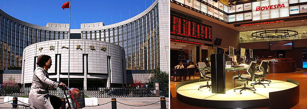 Banco central chinês cortou de modo inesperado as taxas básicas de juros nesta sexta-feira intensificando os impulsos para crescimento na segunda maior economia do mundo; notícia influenciou para que o Ibovespa abrisse em alta (Foto: Gisele Federicce) Banco central chinês cortou de modo inesperado as taxas básicas de juros nesta sexta-feira intensificando os impulsos para crescimento na segunda maior economia do mundo; notícia influenciou para que o Ibovespa abrisse em alta