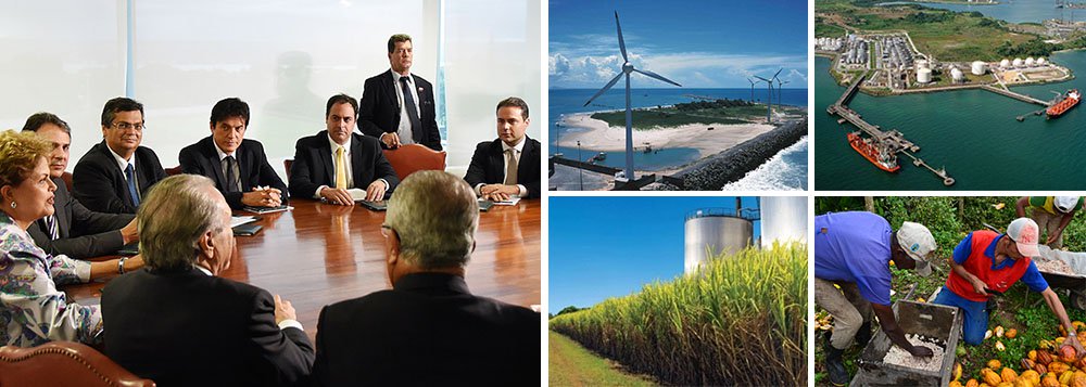 O 3º Encontro de Governadores do Nordeste, em Natal, no Rio Grande do Norte, nesta sexta-feira (8), terá como pauta única o desenvolvimento regional, ou seja, a economia será o eixo das conversas; o governador de Alagoas, Renan Filho (PMDB), adiantou que a convalidação dos incentivos e a unificação das alíquotas do ICMS com o intuito de acabar com a guerra fiscal, além da questão da mudança do indexador das dívidas e a possibilidade dos estados e municípios acessarem o fundo dos depósitos judiciais, serão questões tratadas especificamente; evento contará com a presença do ministro da Fazenda, Joaquim Levy, e do ministro para Assuntos Estratégicos, Roberto Mangabeira Unger, que irão ministrar palestras (Foto: Voney Malta) O 3º Encontro de Governadores do Nordeste, em Natal, no Rio Grande do Norte, nesta sexta-feira (8), terá como pauta única o desenvolvimento regional, ou seja, a economia será o eixo das conversas; o governador de Alagoas, Renan Filho (PMDB), adiantou que a convalidação dos incentivos e a unificação das alíquotas do ICMS com o intuito de acabar com a guerra fiscal, além da questão da mudança do indexador das dívidas e a possibilidade dos estados e municípios acessarem o fundo dos depósitos judiciais, serão questões tratadas especificamente; evento contará com a presença do ministro da Fazenda, Joaquim Levy, e do ministro para Assuntos Estratégicos, Roberto Mangabeira Unger, que irão ministrar palestras
