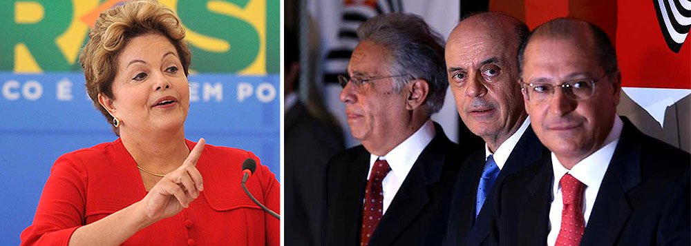 Ideia, já discutida com dirigentes do PT, teria sido encorajada por setores empresariais e financeiros; temendo a recessão, além de governadores do PSDB, como Geraldo Alckmin que enfrenta a crise hídrica em SP, José Serra e o ex-presidente Fernando Henrique Cardoso também são vistos como possíveis interlocutores de um diálogo emergencial (Foto: Roberta Namour) Ideia, já discutida com dirigentes do PT, teria sido encorajada por setores empresariais e financeiros; temendo a recessão, além de governadores do PSDB, como Geraldo Alckmin que enfrenta a crise hídrica em SP, José Serra e o ex-presidente Fernando Henrique Cardoso também são vistos como possíveis interlocutores de um diálogo emergencial