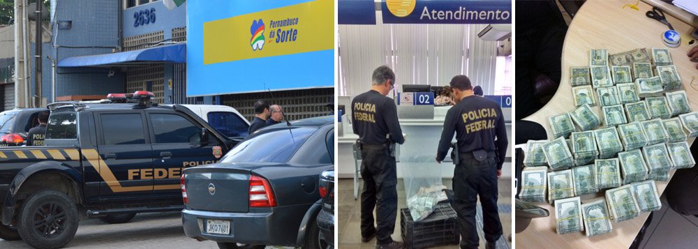Polícia Federal combate organização que utilizava jogo do bichos e máquinas caça-níqueis, além da comercialização de títulos de capitalização, em um esquema de lavagem de dinheiro; agentes fecharam 16 estabelecimentos e apreenderam mais de R$ 302,6 milhões; grupo atuava em 13 estados emitindo bilhetes de loteria disfarçados de título de capitalização, além de servir como uma espécie de seguradora financeira para as bancas de jogo do bicho (Foto: Paulo Emílio) Polícia Federal combate organização que utilizava jogo do bichos e máquinas caça-níqueis, além da comercialização de títulos de capitalização, em um esquema de lavagem de dinheiro; agentes fecharam 16 estabelecimentos e apreenderam mais de R$ 302,6 milhões; grupo atuava em 13 estados emitindo bilhetes de loteria disfarçados de título de capitalização, além de servir como uma espécie de seguradora financeira para as bancas de jogo do bicho