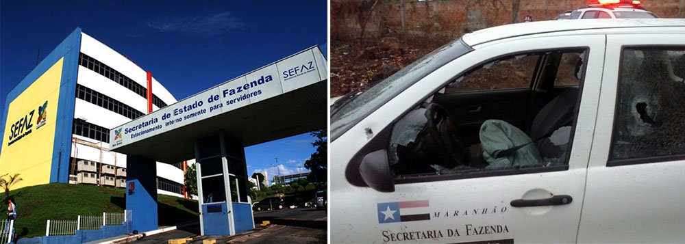 Servidor da Secretaria da Fazenda, José de Ribamar Gomes Saraiva, que foi executado em São Luís, investigava ações de uma máfia que age na venda por atacado em São Luís; ele seguia um caminhão que estaria levando uma cargas para endereço diferente do especificado na nota fiscal, incorrendo na sonegação de ICMS; depois do crime, os pistoleiros que fugiram em um veículo Strada preto levaram documentos e uma pasta que estava no carro do fiscal assassinado (Foto: Leonardo Lucena) Servidor da Secretaria da Fazenda, José de Ribamar Gomes Saraiva, que foi executado em São Luís, investigava ações de uma máfia que age na venda por atacado em São Luís; ele seguia um caminhão que estaria levando uma cargas para endereço diferente do especificado na nota fiscal, incorrendo na sonegação de ICMS; depois do crime, os pistoleiros que fugiram em um veículo Strada preto levaram documentos e uma pasta que estava no carro do fiscal assassinado