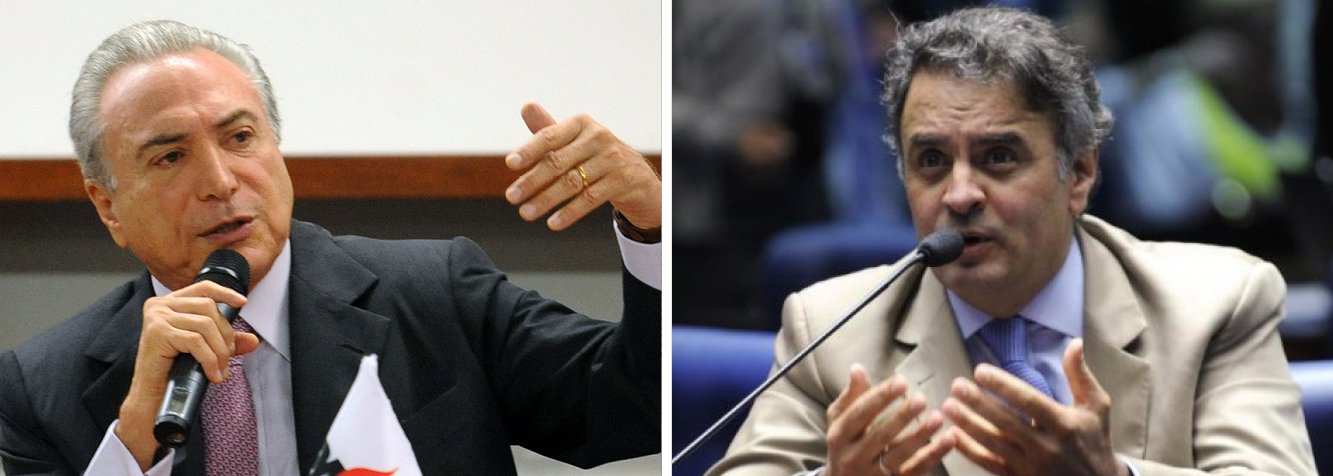 O vice-presidente Michel Temer (PMDB) tenta abrir caminho para um possível diálogo com a oposição, através do senador Aécio Neves (PSDB); ele telefonou para o tucano a pretexto de discutir a reforma política e marcaram um encontro pessoalmente sobre o tema; o mote da primeira conversa entre Temer e Michel foi a votação das prorrogação até 2019 das regras atuais de reajuste para o salário mínimo; também falaram sobre a reforma política (Foto: Valter Lima) O vice-presidente Michel Temer (PMDB) tenta abrir caminho para um possível diálogo com a oposição, através do senador Aécio Neves (PSDB); ele telefonou para o tucano a pretexto de discutir a reforma política e marcaram um encontro pessoalmente sobre o tema; o mote da primeira conversa entre Temer e Michel foi a votação das prorrogação até 2019 das regras atuais de reajuste para o salário mínimo; também falaram sobre a reforma política