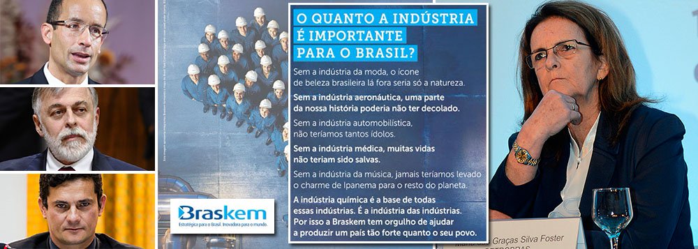 Decisão da Petrobras de suspender contratações futuras com 23 empreiteiras, incluindo a maior do País, a Odebrecht, envia um recado à força-tarefa comandada pelo juiz Sergio Moro: o de que não existem intocáveis; embora as provas da Lava Jato indiquem que a construtora de Marcelo Odebrecht pagou a maior propina já descoberta na operação, os US$ 23 milhões destinados a Paulo Roberto Costa, a empresa foi surpreendemente poupada nas prisões já efetuadas; blindada também na imprensa, com uma farta campanha publicitária da Braskem, a Odebrecht não escapou do rigor de Graça Foster, assim como a Andrade Gutierrez, outra empreiteira esquecida pela equipe de Moro (Foto: Leonardo Attuch) Decisão da Petrobras de suspender contratações futuras com 23 empreiteiras, incluindo a maior do País, a Odebrecht, envia um recado à força-tarefa comandada pelo juiz Sergio Moro: o de que não existem intocáveis; embora as provas da Lava Jato indiquem que a construtora de Marcelo Odebrecht pagou a maior propina já descoberta na operação, os US$ 23 milhões destinados a Paulo Roberto Costa, a empresa foi surpreendemente poupada nas prisões já efetuadas; blindada também na imprensa, com uma farta campanha publicitária da Braskem, a Odebrecht não escapou do rigor de Graça Foster, assim como a Andrade Gutierrez, outra empreiteira esquecida pela equipe de Moro