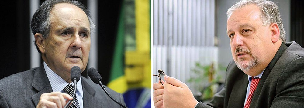 O ministro das Comunicações, Ricardo Berzoini, apresentará aos senadores, na terça-feira, a agenda de prioridades da pasta para o biênio 2015/2016; o debate foi requerido pelo senador Cristovam Buarque (PDT-DF), que espera ouvir do ministro posicionamentos sobre temas como regulação econômica da mídia, além da digitalização do rádio; "Essas são ações importantes para a economia e a sociedade brasileira", justifica Cristovam (Foto: Leonardo Attuch) O ministro das Comunicações, Ricardo Berzoini, apresentará aos senadores, na terça-feira, a agenda de prioridades da pasta para o biênio 2015/2016; o debate foi requerido pelo senador Cristovam Buarque (PDT-DF), que espera ouvir do ministro posicionamentos sobre temas como regulação econômica da mídia, além da digitalização do rádio; "Essas são ações importantes para a economia e a sociedade brasileira", justifica Cristovam